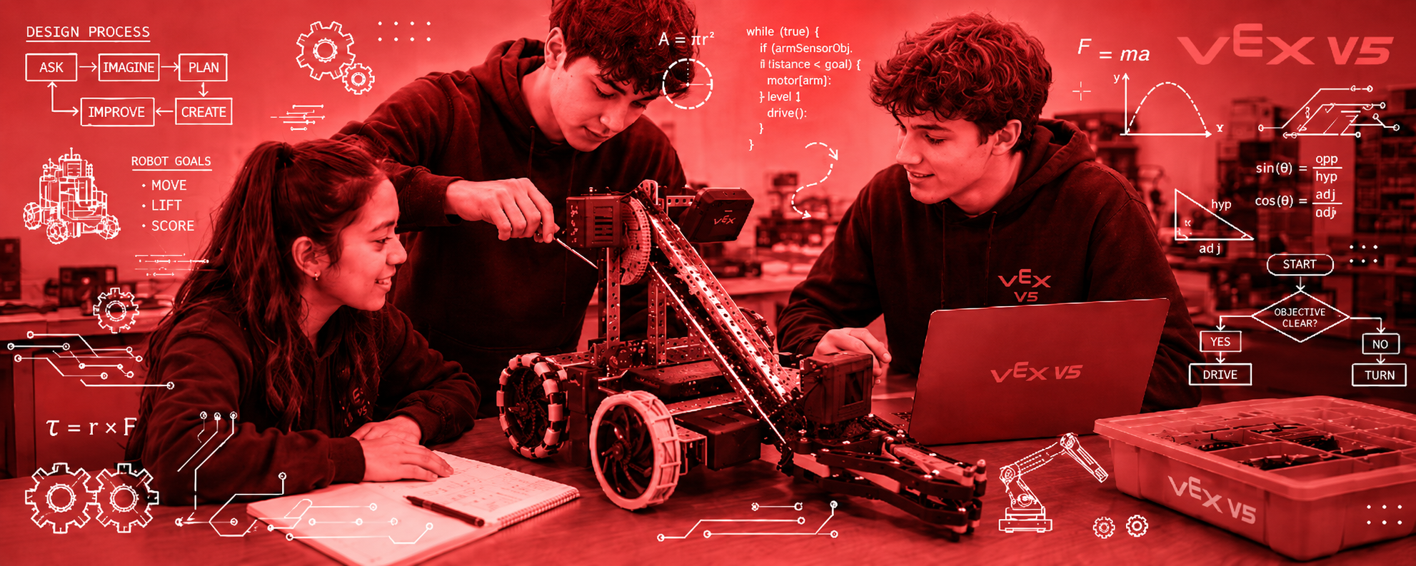 Proyecto STEAM con VEX V5